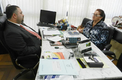 Prefeita pede ajuda ao Deputado Artagão